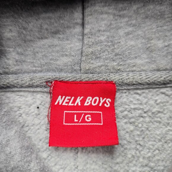 Full Send Sweater Hoodie Mens Large Gray Always Baking Always Brewing Casual - Picture 6 of 8